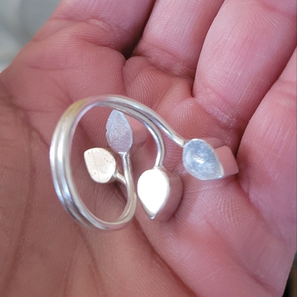 💗Mystic Topaz Wrap Sterling Silver Ring 925 - Picture 6 of 7